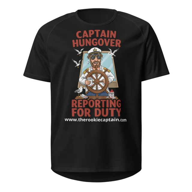 Captain Hungover shirt design