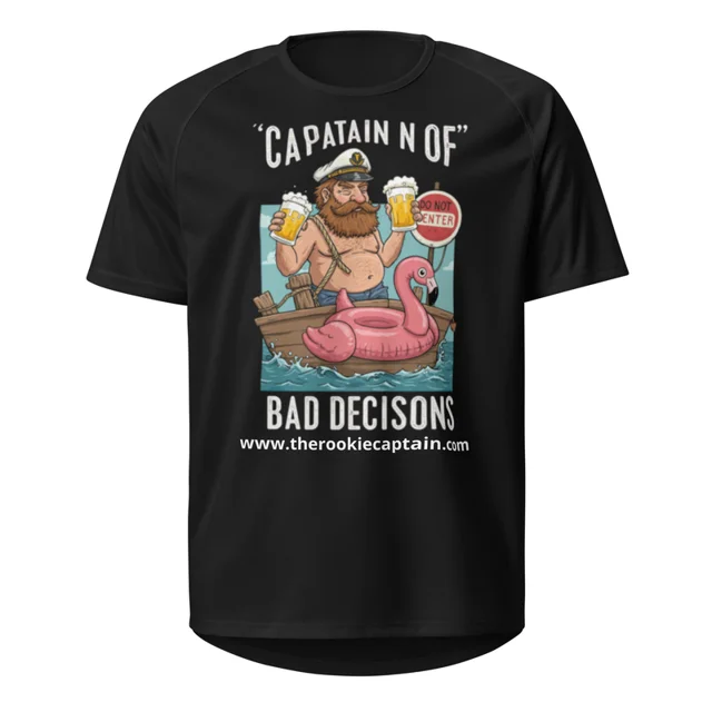 Captain of Bad Decisions shirt design