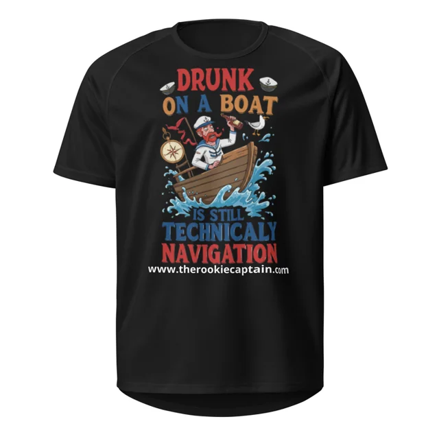 Drunk on a Boat is Still Technically Navigation shirt design