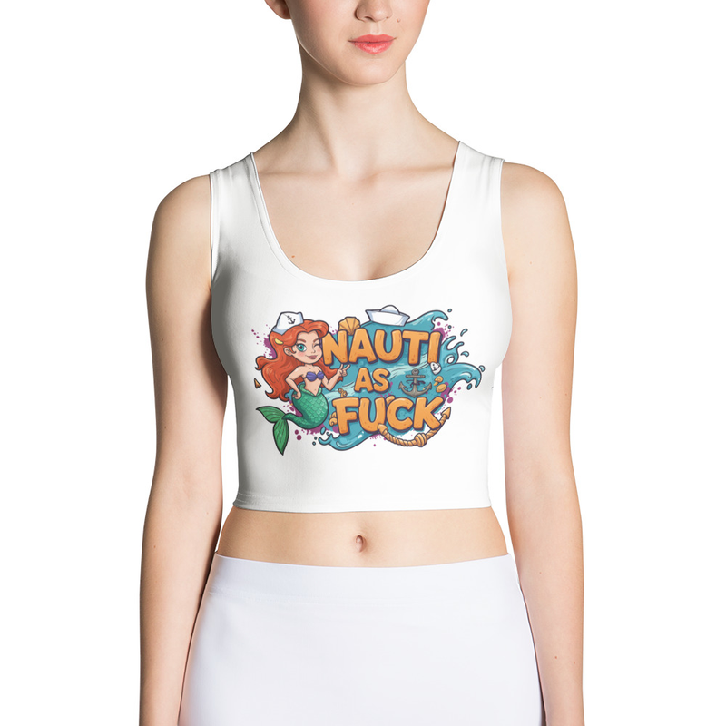 Nauti as F*ck Crop Top - Image 2